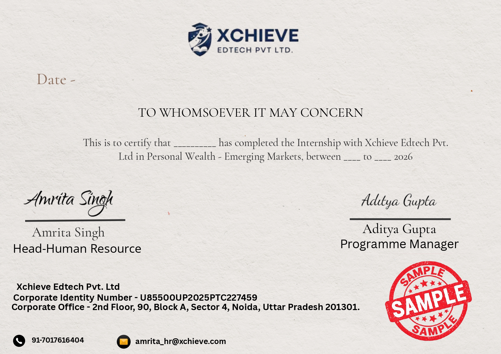 Certificate 2