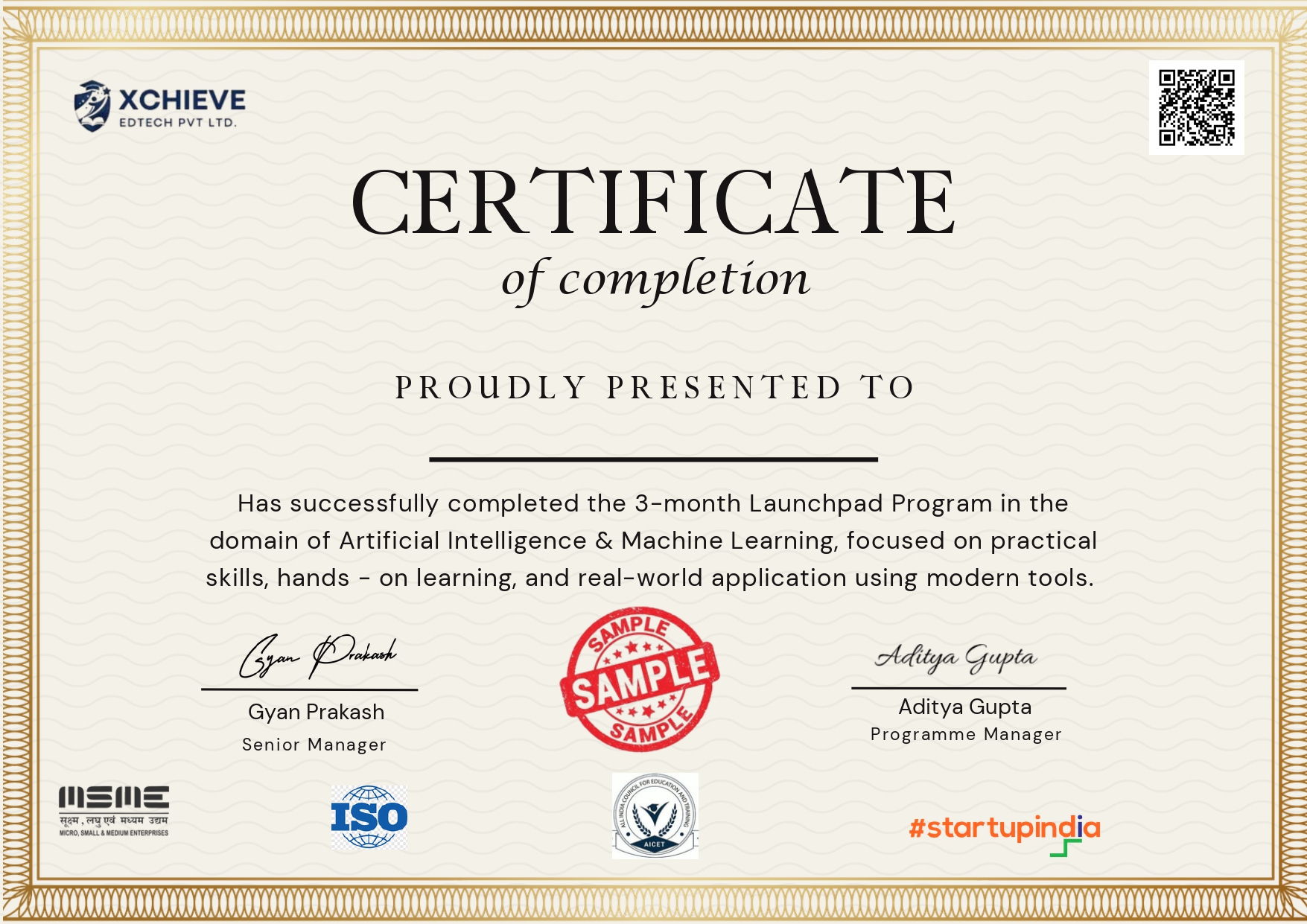Certificate 3